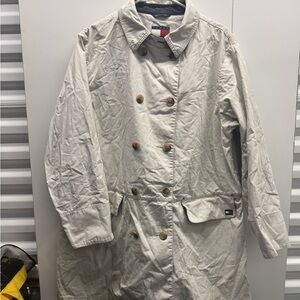 Vintage 90s Tommy Hilfiger Trench Coat Men's Large